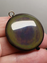 Load image into Gallery viewer, Obsidian - Rainbow Therapeutic Pendant E