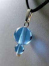 Load image into Gallery viewer, Violet Flame Andara Crystal Pendant (1 x 8mm & 14mm)