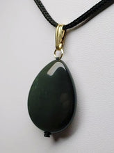 Load image into Gallery viewer, Obsidian - Rainbow Therapeutic Pendant A