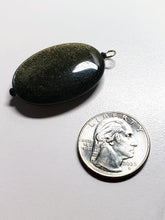 Load image into Gallery viewer, Obsidian - Golden Sheen Therapeutic Pendant A