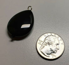 Load image into Gallery viewer, Obsidian - Rainbow Therapeutic Pendant A