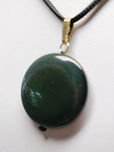 Load image into Gallery viewer, Obsidian - Rainbow Therapeutic Pendant B