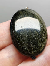 Load image into Gallery viewer, Obsidian - Golden Sheen Therapeutic Pendant B