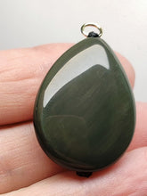 Load image into Gallery viewer, Obsidian - Rainbow Therapeutic Pendant B