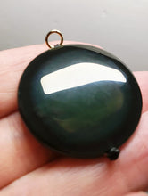 Load image into Gallery viewer, Obsidian - Rainbow Therapeutic Pendant B