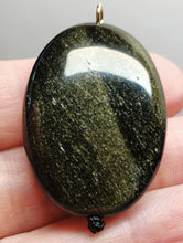 Load image into Gallery viewer, Obsidian - Golden Sheen Therapeutic Pendant C