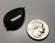 Load image into Gallery viewer, Obsidian - Rainbow Therapeutic Pendant C