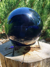 Load image into Gallery viewer, "AS IS" Indigo Andara Crystal Sphere 9 inch