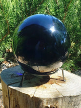 Load image into Gallery viewer, "AS IS" Indigo Andara Crystal Sphere 9 inch