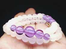 Load image into Gallery viewer, Violet Flame Andara Crystal Necklace 18inch