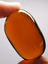 Load image into Gallery viewer, Amber / Lemurian Amber Andara Crystal Hand / Palm Piece 48g