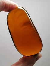 Load image into Gallery viewer, Amber / Lemurian Amber Andara Crystal Hand / Palm Piece 68gB