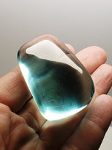 Load image into Gallery viewer, Aqua Blue Andara Crystal Hand Piece 58g