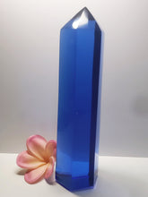 Load image into Gallery viewer, Blue Violet Andara Crystal Generator 9inch