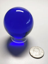 Load image into Gallery viewer, Blue Andara Crystal Sphere 2inch