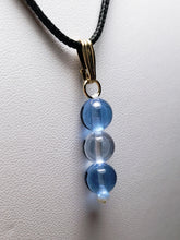 Load image into Gallery viewer, Blue Violet Healing Flame Andara Crystal Pendant 8mm
