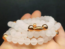 Load image into Gallery viewer, Copper with Frosted Quartz 4.5-6.5mm 26inch