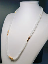 Load image into Gallery viewer, Copper with Frosted Quartz 4.5-6.5mm 25inch