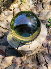 Load image into Gallery viewer, Gold - Light Andara Crystal Sphere 9 inch