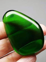 Load image into Gallery viewer, Green - Deep Andara Crystal Hand Piece 52g