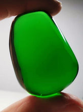 Load image into Gallery viewer, Green - Deep Andara Crystal Hand Piece 64g