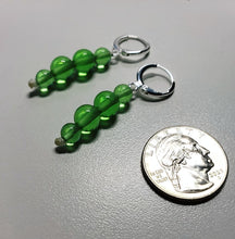 Load image into Gallery viewer, Green Andara Crystal Earrings