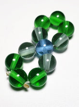 Load image into Gallery viewer, Green Violet Flame Andara Crystal Healing Tool