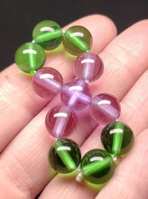 Load image into Gallery viewer, Green Violet Flame Andara Crystal Healing Tool