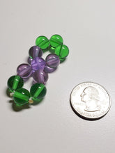 Load image into Gallery viewer, Green Violet Flame Andara Crystal Healing Tool