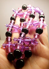 Load image into Gallery viewer, Green Violet Healing Flame Andara Crystal Band