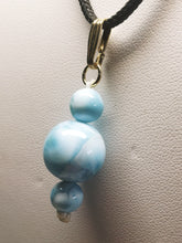 Load image into Gallery viewer, Larimar Therapeutic Pendant 21.5ct