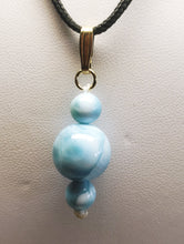 Load image into Gallery viewer, Larimar Therapeutic Pendant 21.5ct