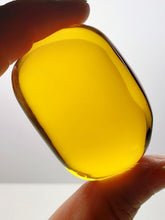 Load image into Gallery viewer, Amber Light Andara Crystal Hand / Palm Piece 104g