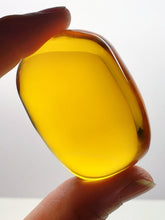 Load image into Gallery viewer, Amber Light Andara Crystal Hand / Palm Piece 88g