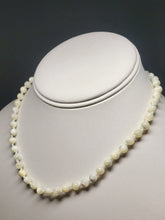Load image into Gallery viewer, Mother of Pearl  EO+ 6mm 14-15.5inch adjustable Kid's Necklace