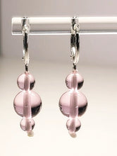 Load image into Gallery viewer, Pink Andara Crystal Earrings