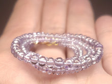 Load image into Gallery viewer, Sapphire - Purple (Lavender) EO++ 2-4mm 19.25inch