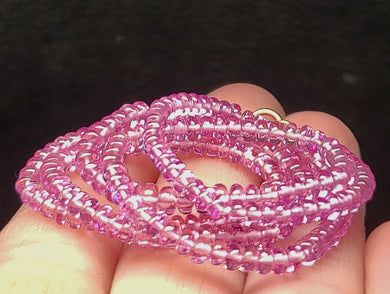 Pink Sapphire EO++ 3-4mm 18.25inch