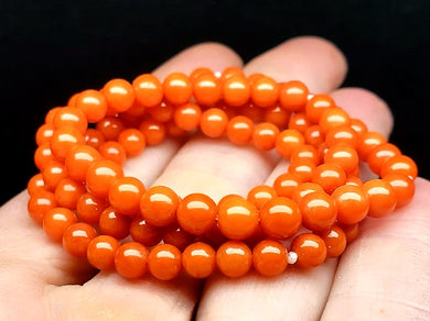 Red Coral (Italian) EO+ 4.5-5.5mm 19inch