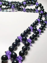 Load image into Gallery viewer, Shungite with Violet Andara Crystal Spinal Mat