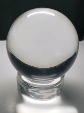Load image into Gallery viewer, Clear (Rare) Polished Andara Crystal Sphere & stand combo 3.06kg TEMPLE COLLECTION