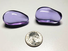 Load image into Gallery viewer, Andara Crystal Tumbled Violet Pair