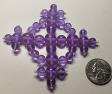 Load image into Gallery viewer, Violet Flame Andara Crystal Healing Tool dorje