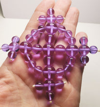 Load image into Gallery viewer, Violet Flame Andara Crystal Healing Tool dorje