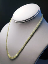 Load image into Gallery viewer, Sapphire - Yellow (Yellow / Green) EO+ 2.5-4.2mm 17.75inch 38.4ct