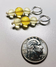 Load image into Gallery viewer, Yellow Andara Crystal Earrings