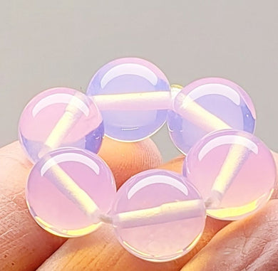Opalesence - Pink Andara Crystal Therapy/Meditation Ring