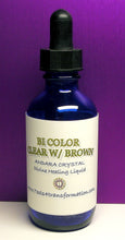 Load image into Gallery viewer, Bi-Color Clear with Brown Andara Crystal Liquid