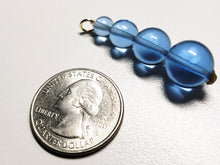 Load image into Gallery viewer, Blue Andara Crystal with Gold Pendant (1 x 6-12mm)
