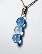 Load image into Gallery viewer, Blue Violet Healing Flame Andara Crystal Pendant 10mm